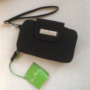 🎁 ❄️ Vera Bradley black wristlet NWT
